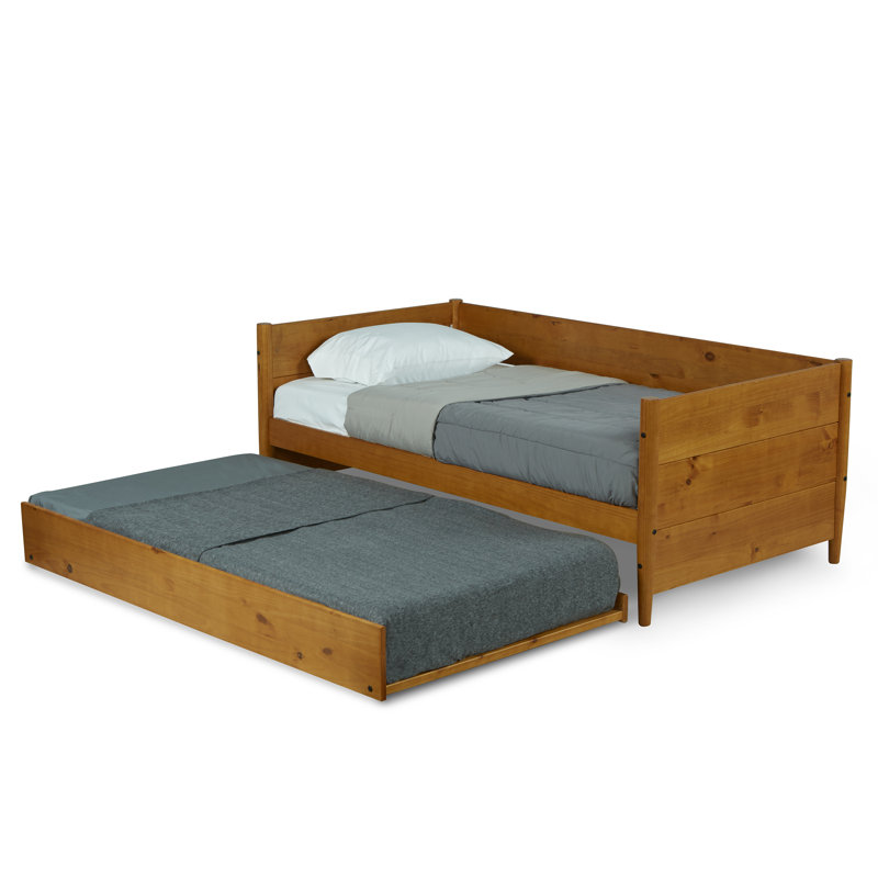 AllModern Grady Twin Solid Wood Daybed with Trundle & Reviews Wayfair